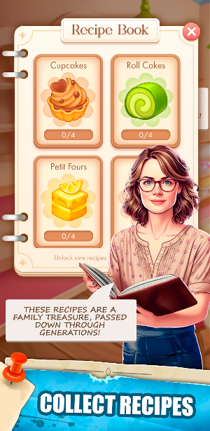 Sweet Bakery: Match 3 Puzzle Screenshot 2