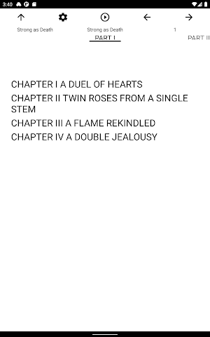 Book, Strong as Death Screenshot 3