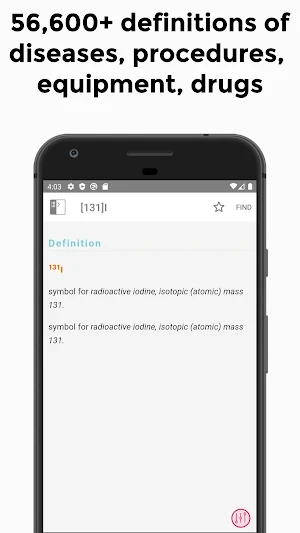Mosby's Pocket Dictionary Screenshot 1