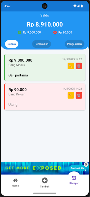 FiNote Screenshot 2