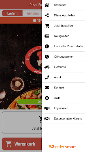 Pizza Frankenthal Screenshot 2