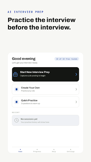 Rehearse: AI Interview Prep Screenshot 0
