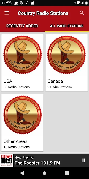 Country Music Radio Stations Screenshot 3