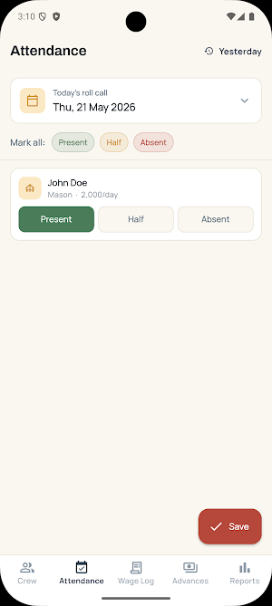 Labor Desk Screenshot 2
