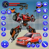 3D Robot Transformer Game