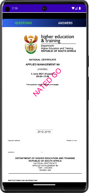 Applied Management N4 - N6 Screenshot 3