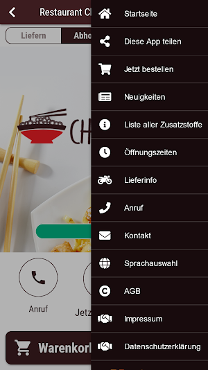 Restaurant Chinagarten Screenshot 2