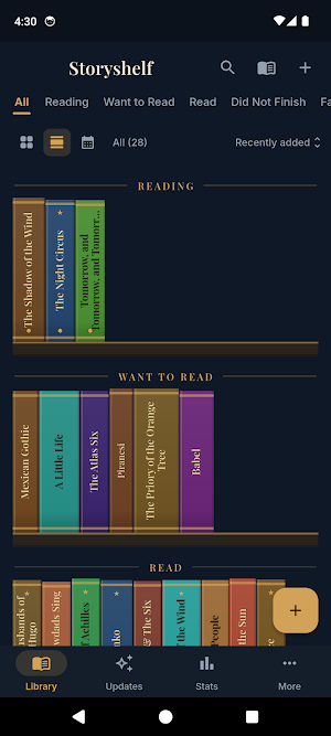 Storyshelf: EPUB Reader Screenshot 3