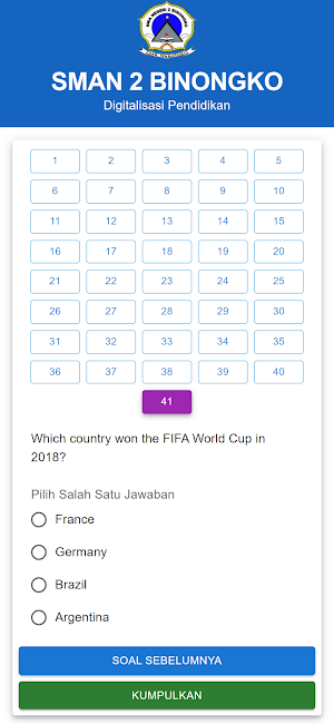 SMAN 2 BINONGKO Screenshot 2
