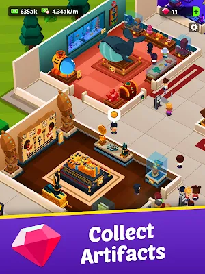 Idle Museum Tycoon: Empire of Art & History Screenshot 2