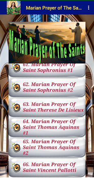 Marian Prayer of The Saints Screenshot 2