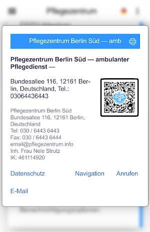 Pflegezentrum Berlin Süd Screenshot 3