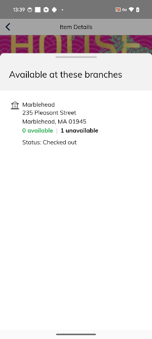 Reading Public Library (MA) Screenshot 2
