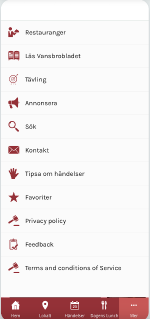 Vansbrobladet Screenshot 1