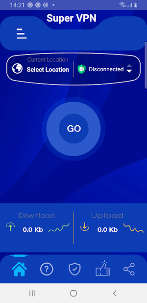 Super VPN Screenshot 1