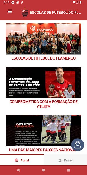 Escola Flamengo Screenshot 1