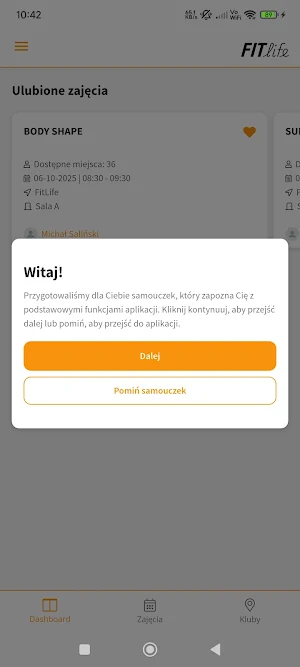 FitLife Zamość Screenshot 2