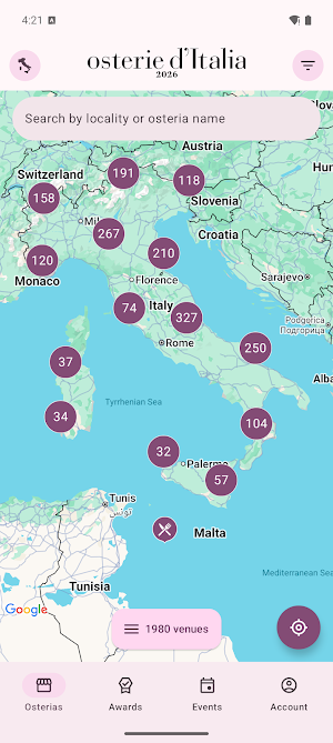 Osterie d'Italia Screenshot 1