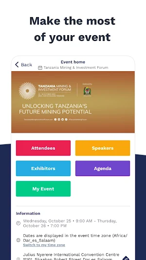 Tanzania Mining Forum Screenshot 1