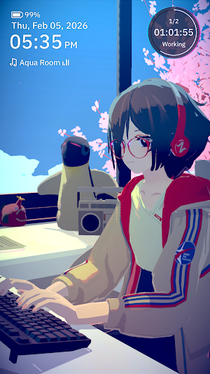 Chill with You : Lo-Fi Story Screenshot 1