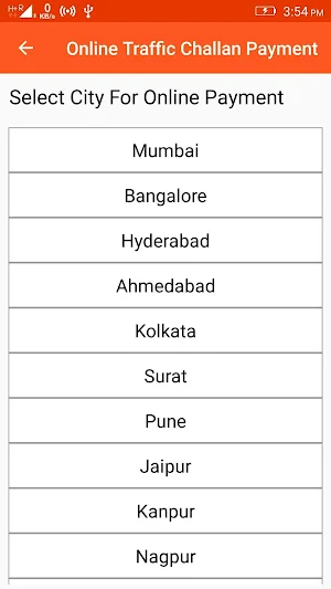 All In One Traffic Challan Payment Screenshot 1