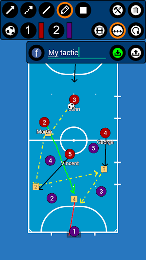 Futsal Tactic Board Screenshot 2