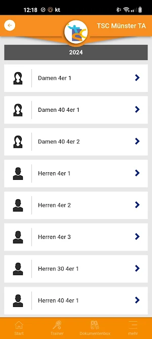 TSC Münster Gievenbeck Tennis Screenshot 1