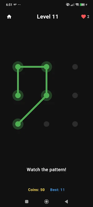 Recall Pattern Screenshot 1
