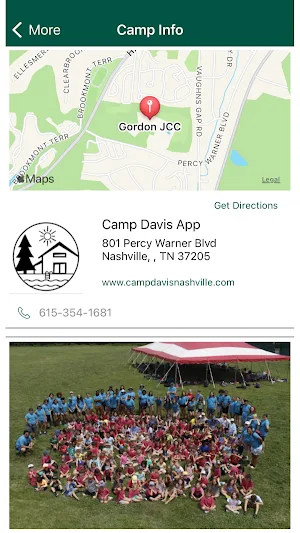 Camp Davis App Screenshot 3