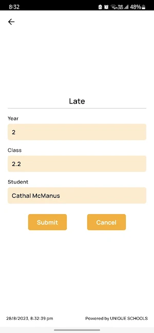 Digital Sign In Screenshot 2