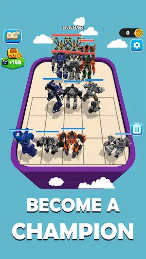 Merge Master: Robot Action Car Screenshot 3