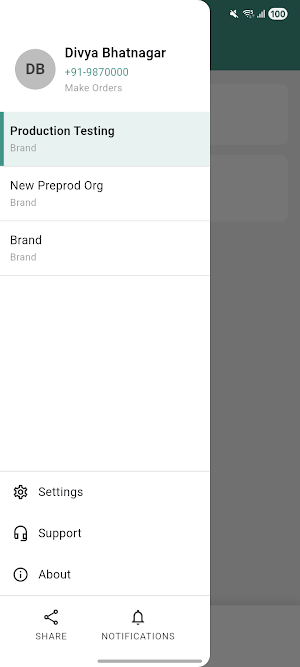 OrderAxe AMS Screenshot 1