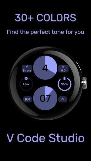 Circle Duo - WearOS Watchface Screenshot 2