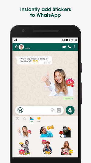 Personal Sticker Maker & Sticker Store 2020 Screenshot 0