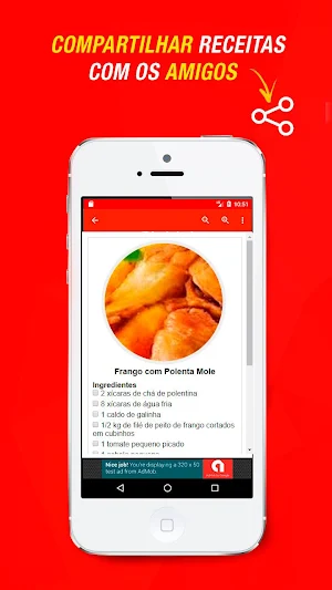 Receitas de Polenta Screenshot 0