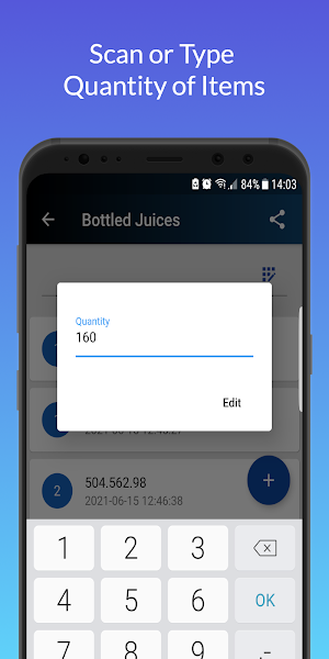 Easy Barcode Inventory System Screenshot 1