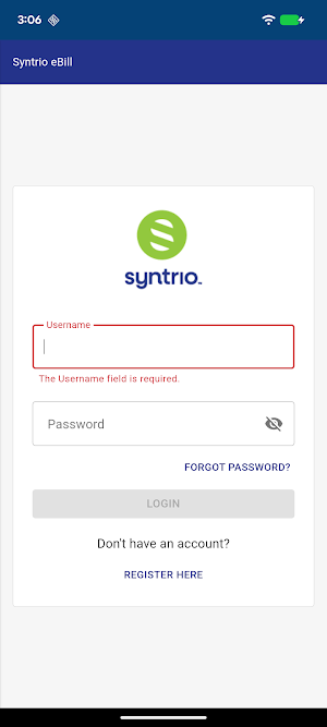 Syntrio eBill Screenshot 0