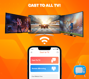Cast to TV - Screen Mirroring Screenshot 0