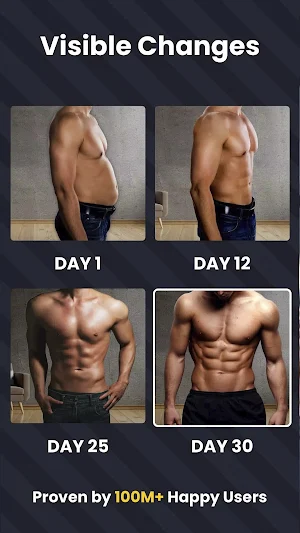 Six Pack Abs Workout Planner Screenshot 3