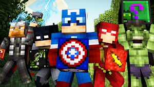 Superheroes Mod for Minecraft Screenshot 0