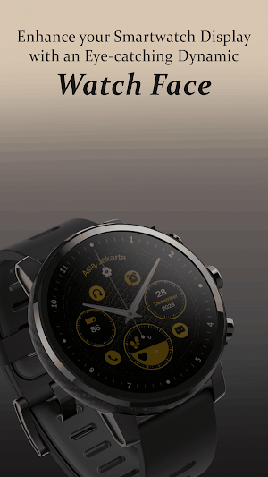 Hybrid Pentagon Watch Face Screenshot 3