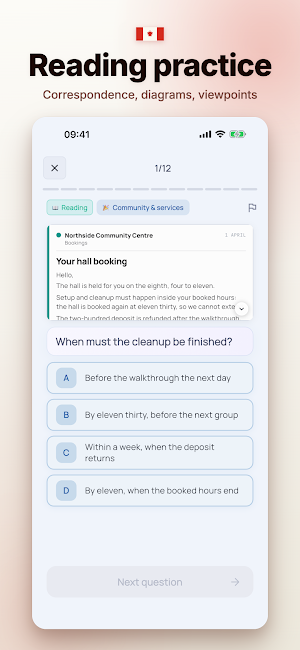 CELPIP Test Prep: Practice Screenshot 1