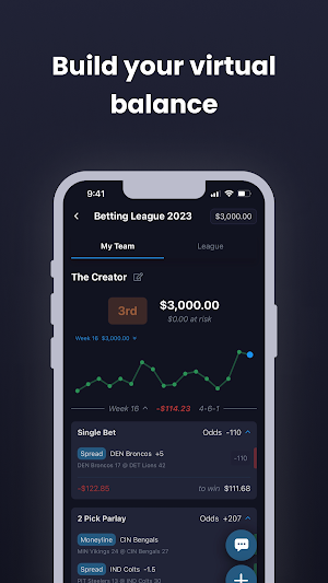Parlay: Sports Betting Leagues Screenshot 0