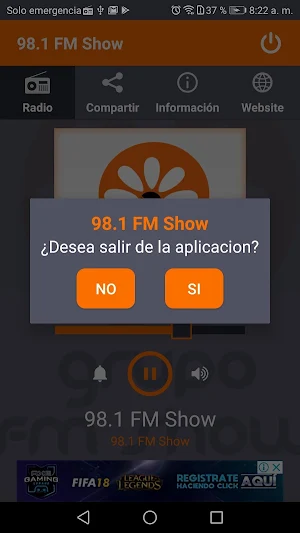 98.1 FM Show Screenshot 2