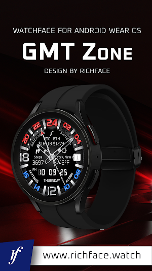 GMT Zone Watch Face Screenshot 0