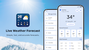 Live Weather Forecast Screenshot 0
