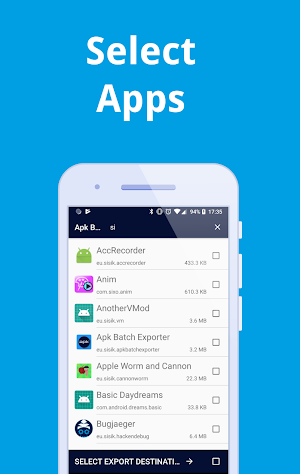 Apk Batch Exporter Screenshot 0