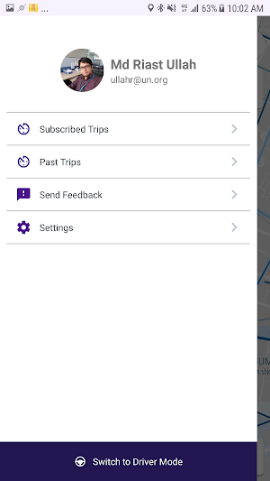 Rideshare Screenshot 1