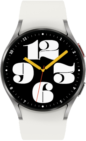 HJ Big Number WatchFace Screenshot 1