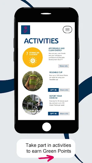 NTU; Green Rewards Screenshot 1